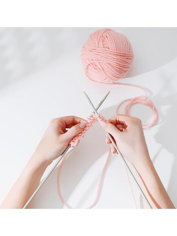 Спицы для вязания, прямые, с тефлоновым покрытием, d = 7 мм, 35 см, 2 шт