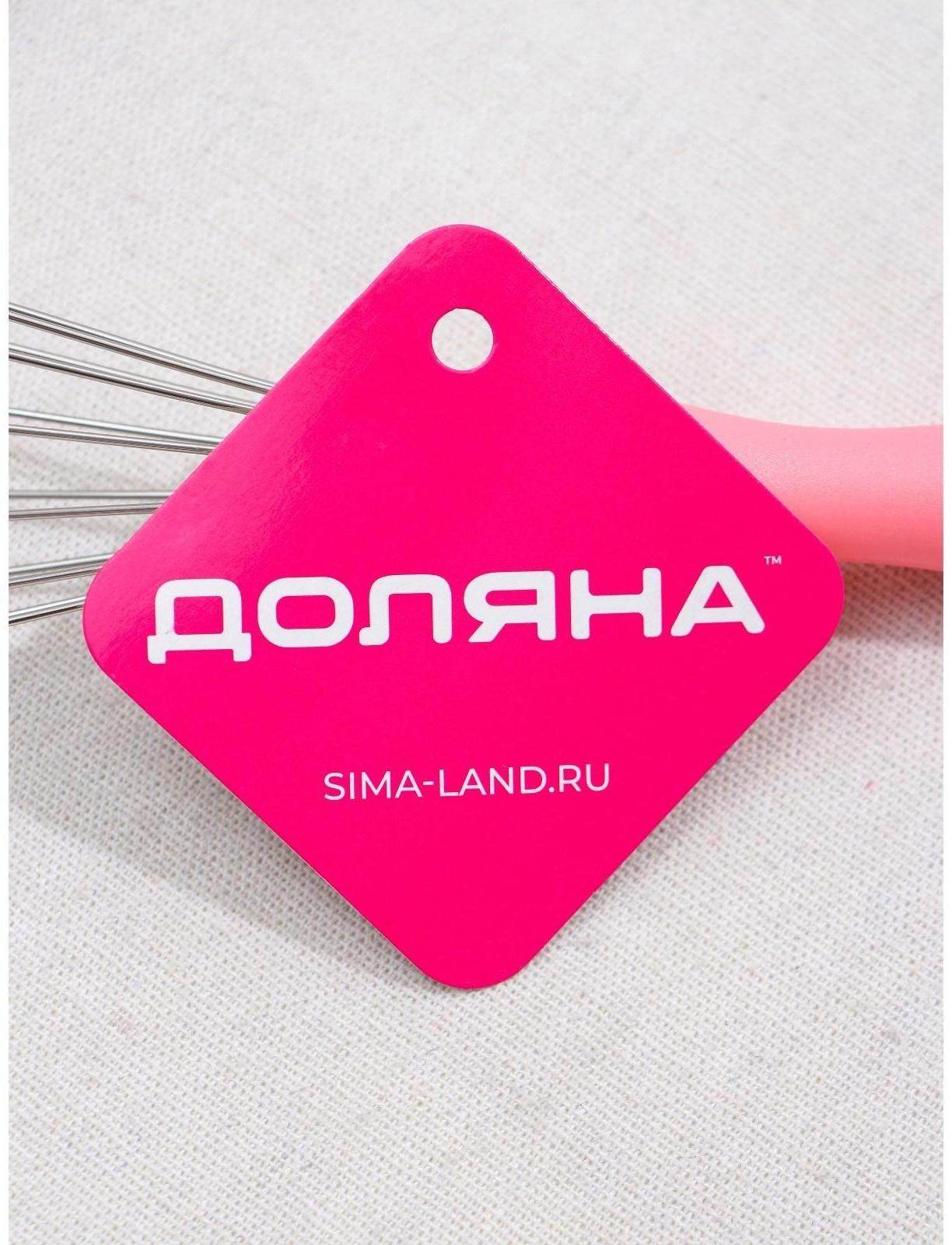 Венчик для взбивания Доляна «Небесное суфле», 20 см, цвет МИКС