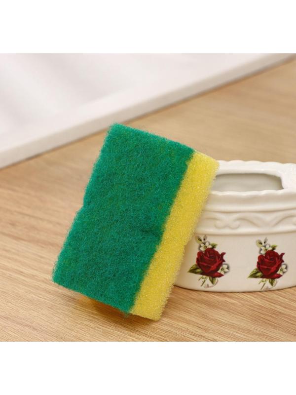 Дозатор для моющего средства с подставкой для губки Доляна «Роза», 200 мл