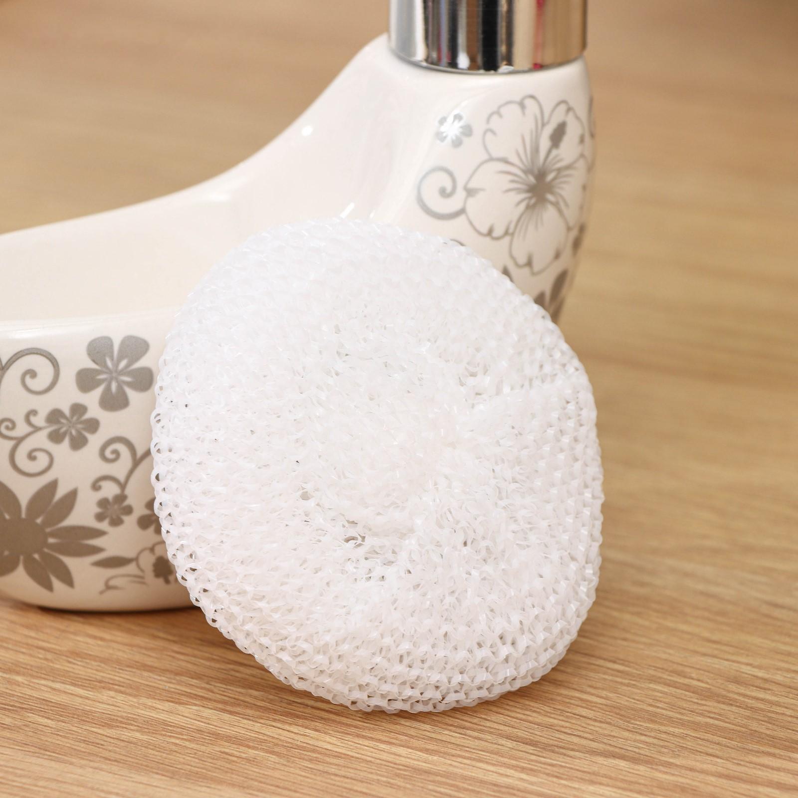 Дозатор для моющего средства с подставкой для губки Доляна «Серебряный узор», 150 мл