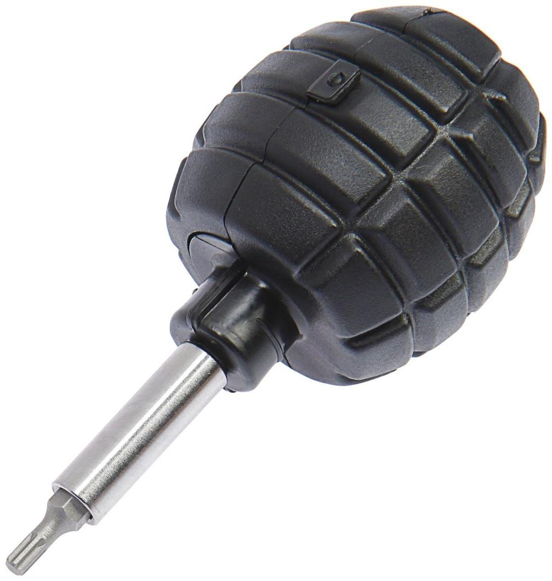 Отвертка с набором бит ТУНДРА 