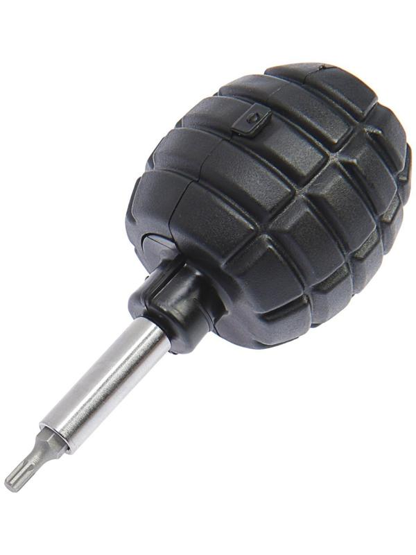 Отвертка с набором бит ТУНДРА 