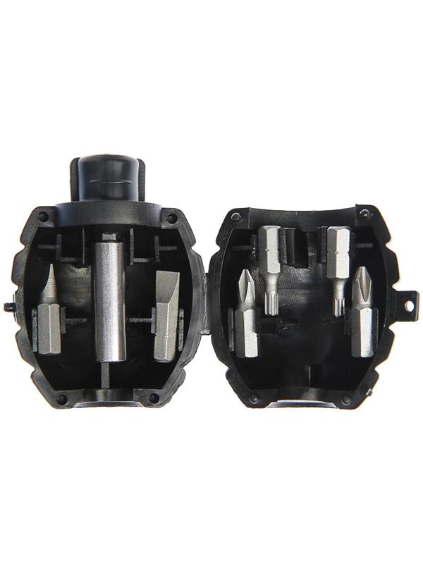 Отвертка с набором бит ТУНДРА 