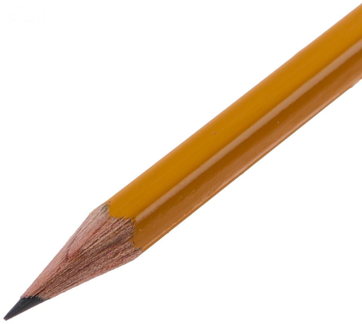 Карандаш чернографитный 2.0 мм, Koh-I-Noor 1500 B, профессиональный, L=175 мм