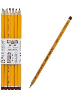 Карандаш чернографитный Koh-I-Noor 1770 HB BLACK SUN, гранёный