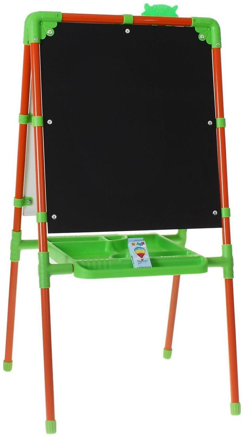 Мольберт детский, двусторонний, размер 1040 × 516 × 70 мм, цвет оранжевый