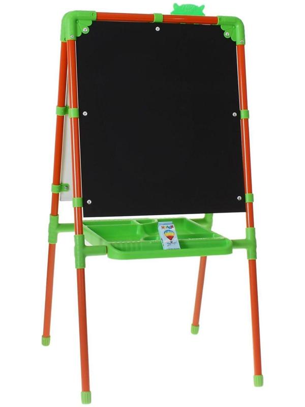 Мольберт детский, двусторонний, размер 1040 × 516 × 70 мм, цвет оранжевый