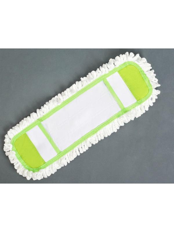 Насадка для плоской швабры Доляна, 40×12 см, микрофибра, цвет МИКС