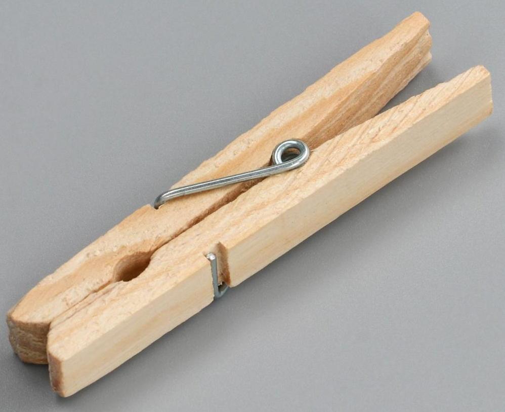 Прищепки бельевые, 7 см, 20 шт