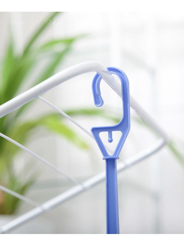 Сушилка для белья подвесная, 41×41 см, 16 прищепок, цвет МИКС