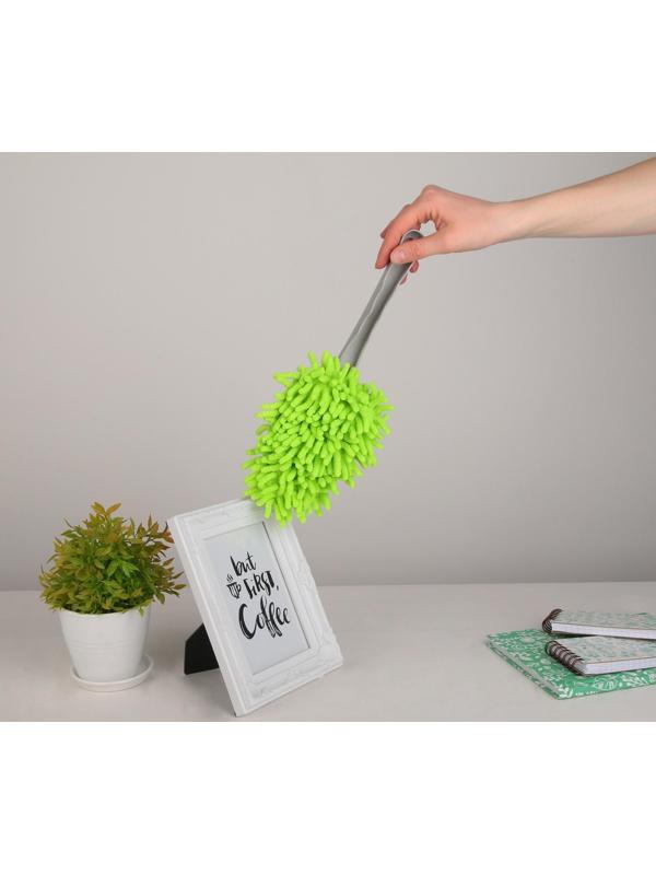 Щётка для удаления пыли, 28 см, цвет МИКС