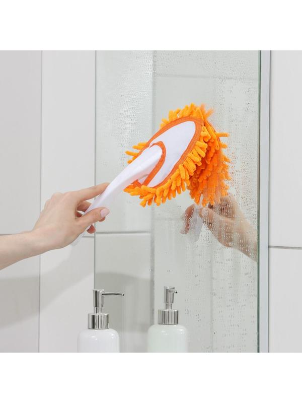 Щётка для удаления пыли, 28 см, цвет МИКС