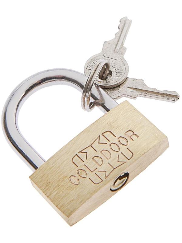 Замок навесной, тип 1, 33х40 мм, 2 ключа