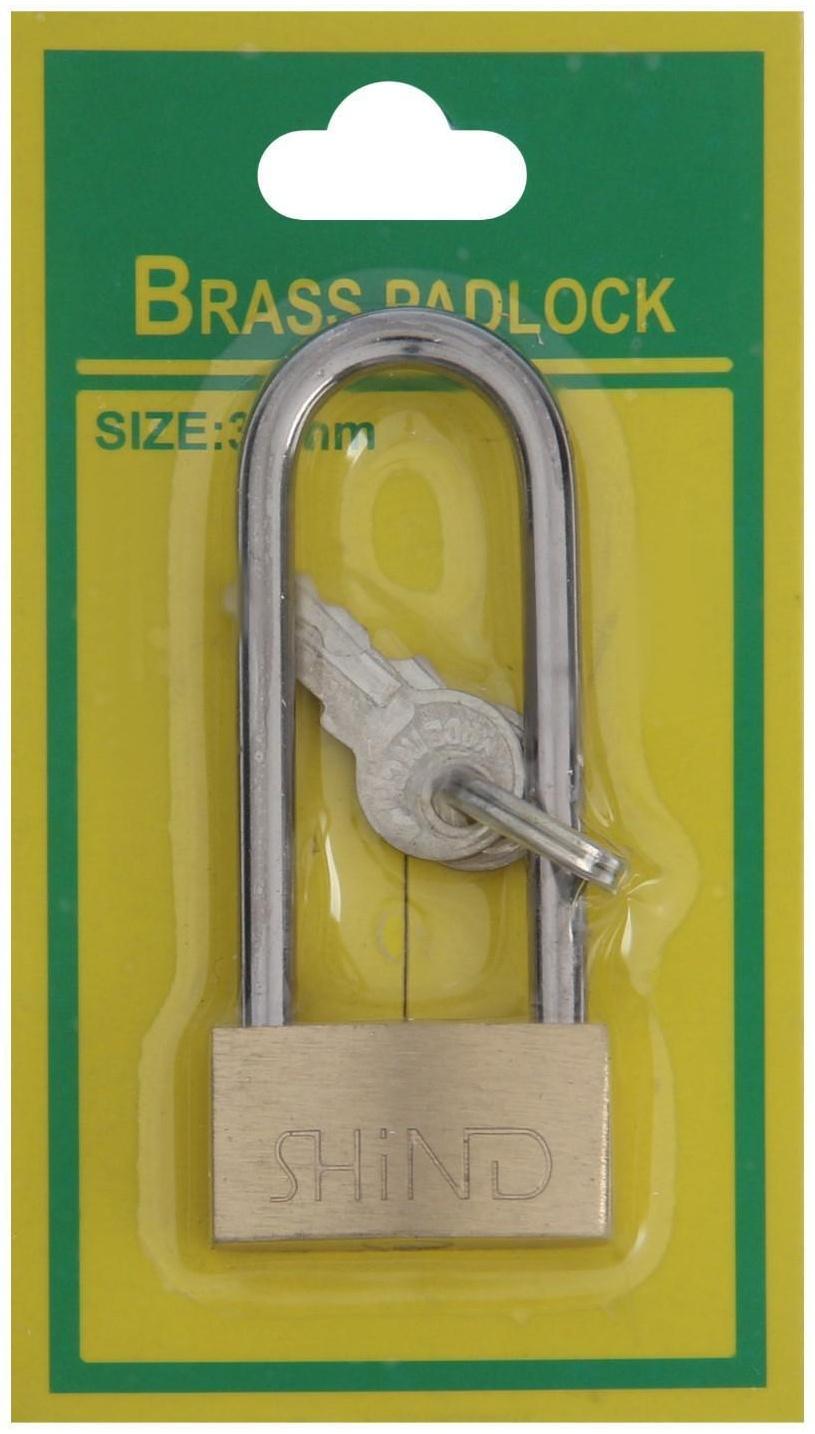 Замок навесной, тип 1, 26х60 мм, 2 ключа