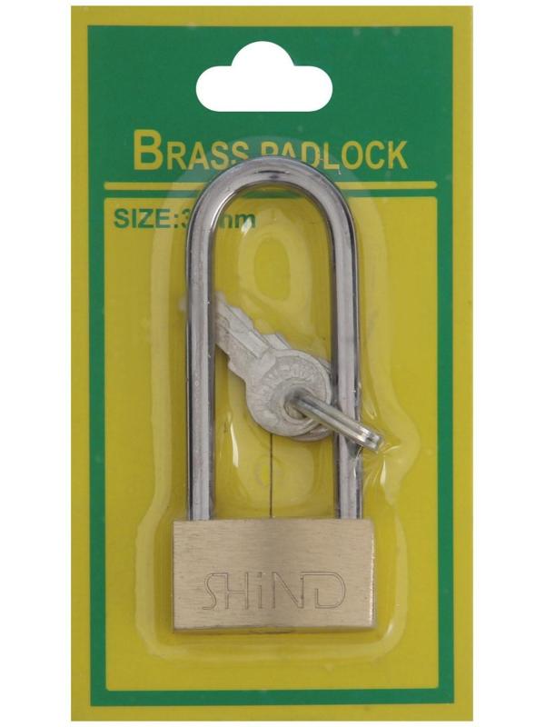 Замок навесной, тип 1, 26х60 мм, 2 ключа