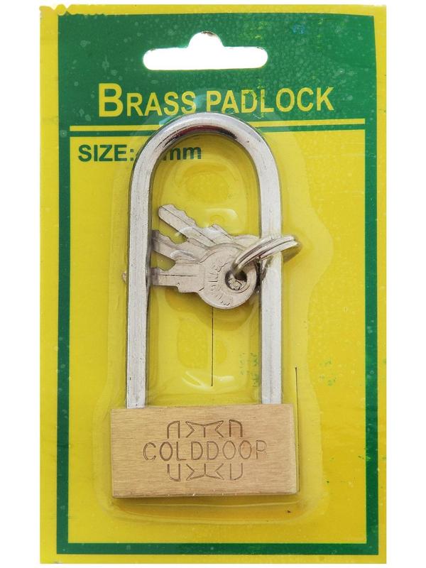 Замок навесной, тип 1, 32х70 мм, 3 ключа