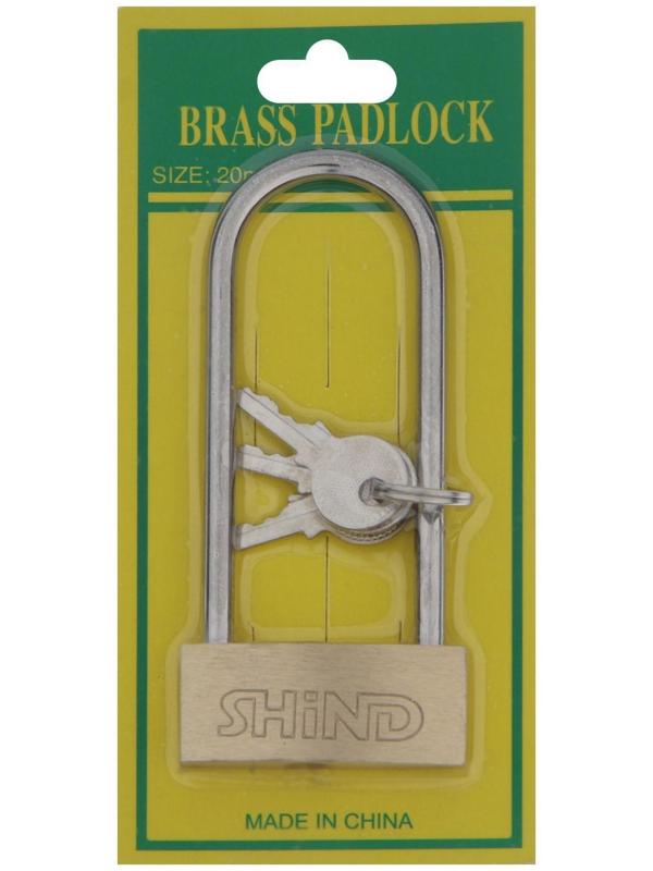 Замок навесной, тип 1, 42х90 мм, 3 ключа