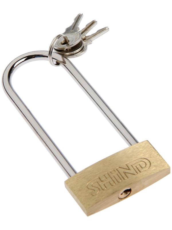 Замок навесной, тип 1, 42х90 мм, 3 ключа