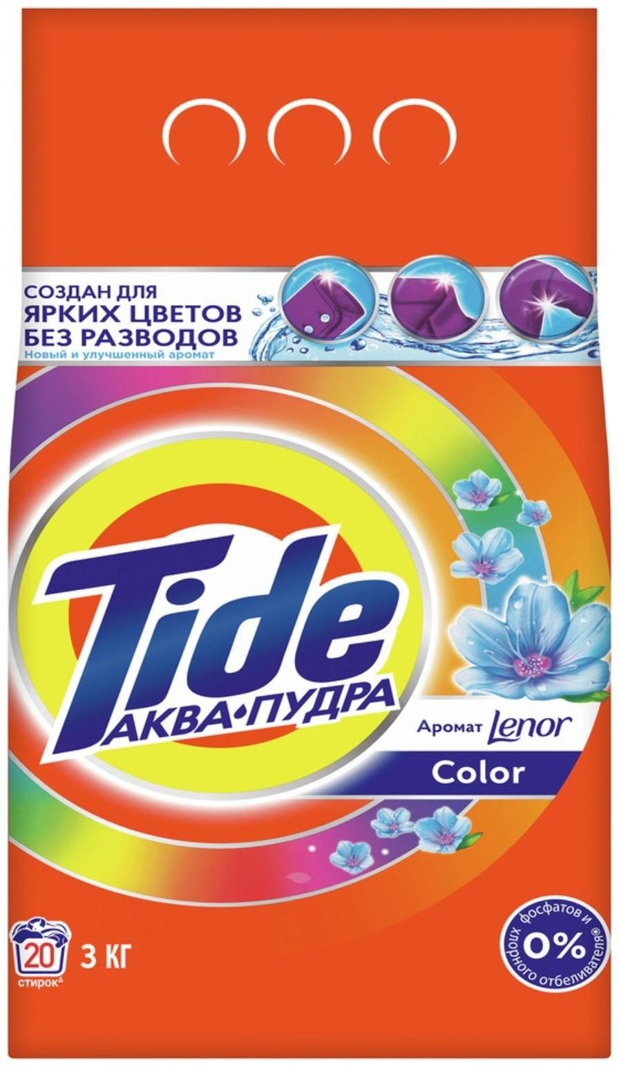 Стиральный порошок Tide Color Lenor, автомат, 3 кг