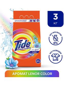 Стиральный порошок Tide Color Lenor, автомат, 3 кг