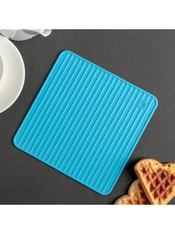 Подставка под горячее Доляна «Квадраты», 17 см