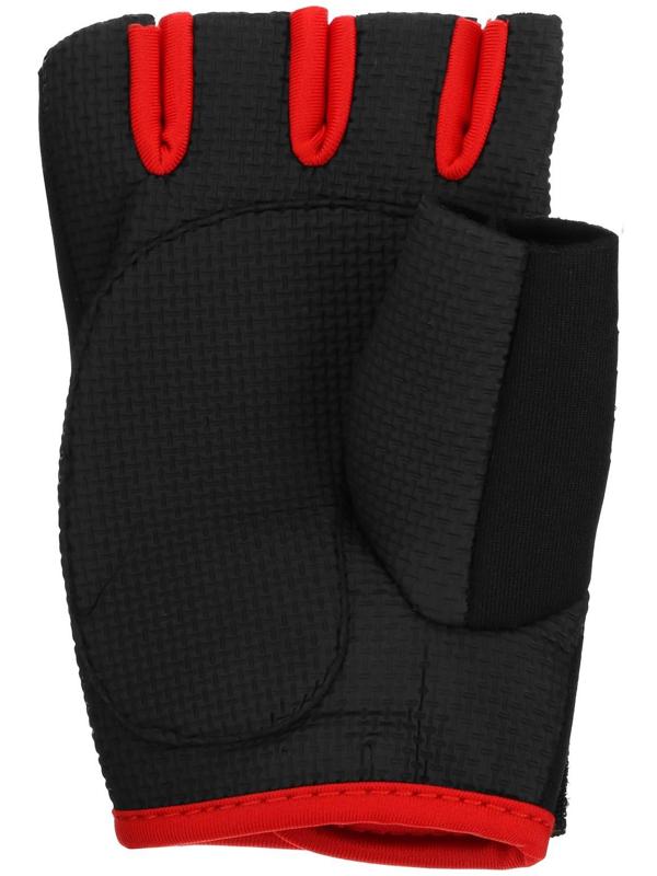 Перчатки для фитнеса ONLITOP, размер S, неопрен, цвет чёрный/красный