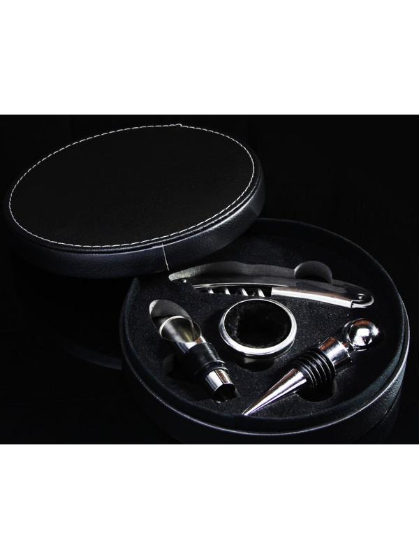 Набор для вина «Тоскана», 4 предмета: штопор, кольцо, пробка, каплеуловитель