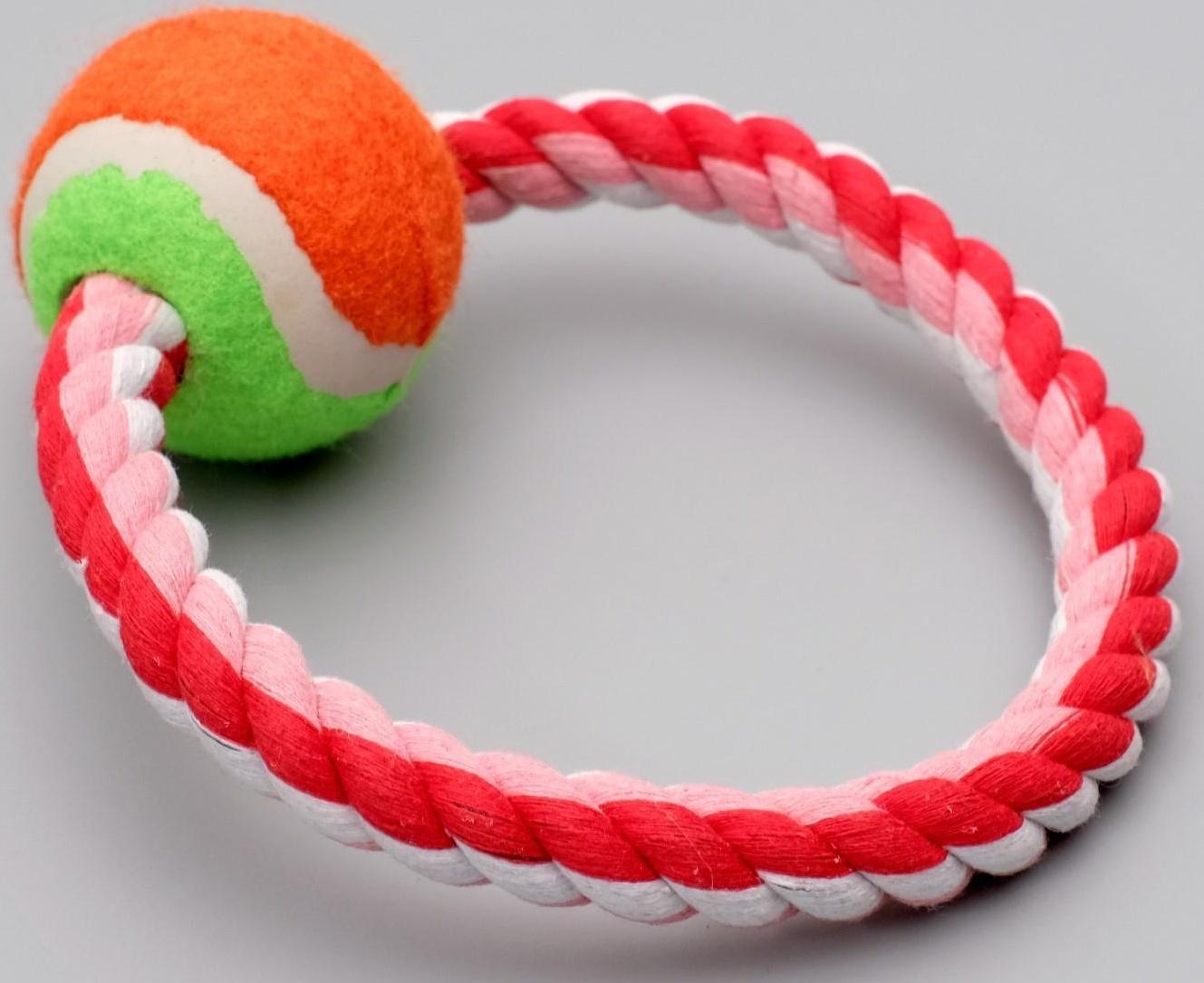 Игрушка тренировочная канатная 