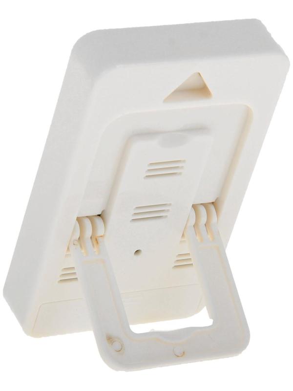 Термометр Luazon LTR-12, электронный, указатель влажности, часы, МИКС