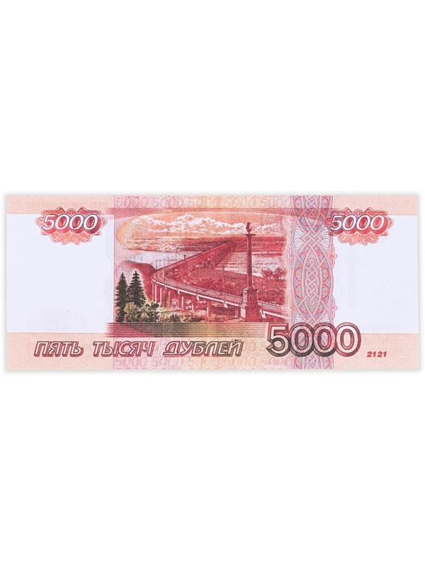Пачка купюр 5000 рублей