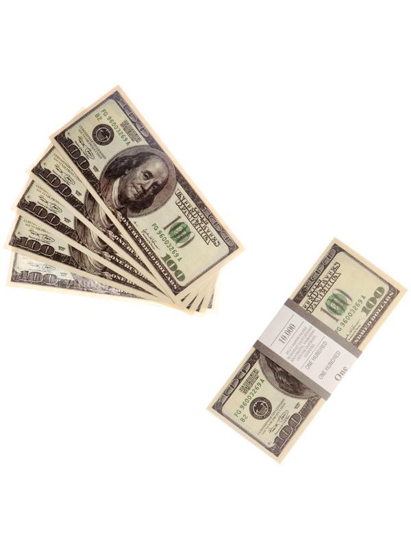 Пачка купюр 100 $, микс