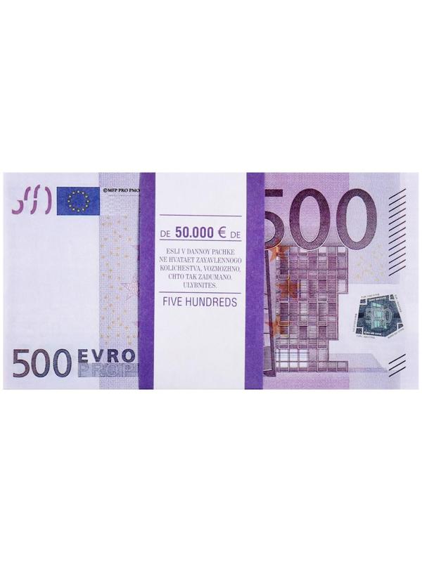 Пачка купюр 500 евро