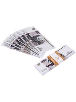 Пачка купюр 500 рублей