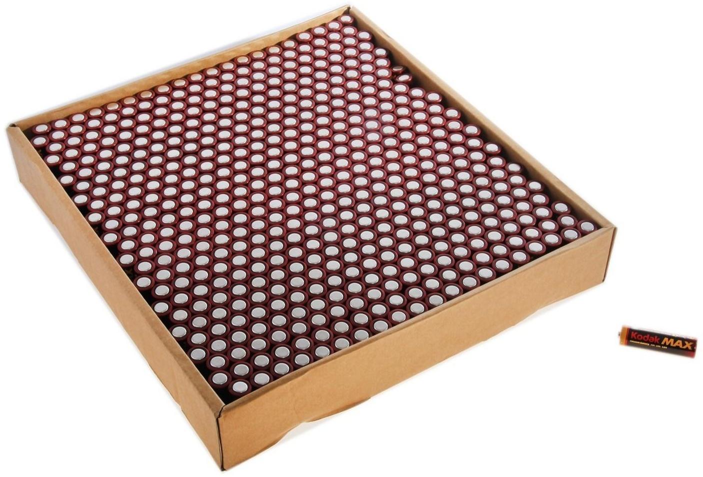 Батарейка алкалиновая Kodak Max, AA, LR6-500BOX, 1.5В, набор 500 шт.