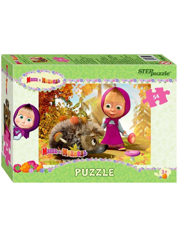 Пазлы «Маша и Медведь», 54 элемента, МИКС