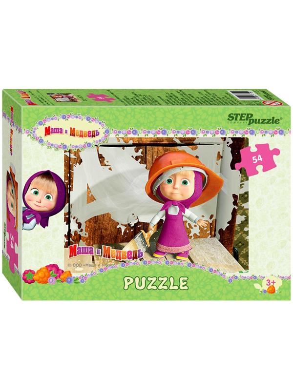 Пазлы «Маша и Медведь», 54 элемента, МИКС