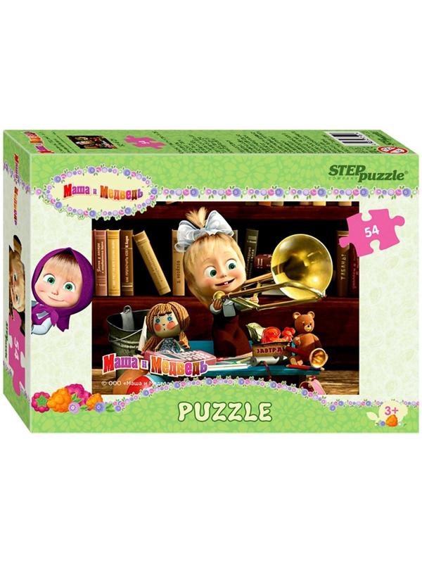 Пазлы «Маша и Медведь», 54 элемента, МИКС