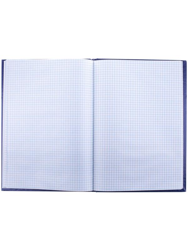 Книга учёта А4, 96 листов, в клетку, обложка бумвинил, газетный блок