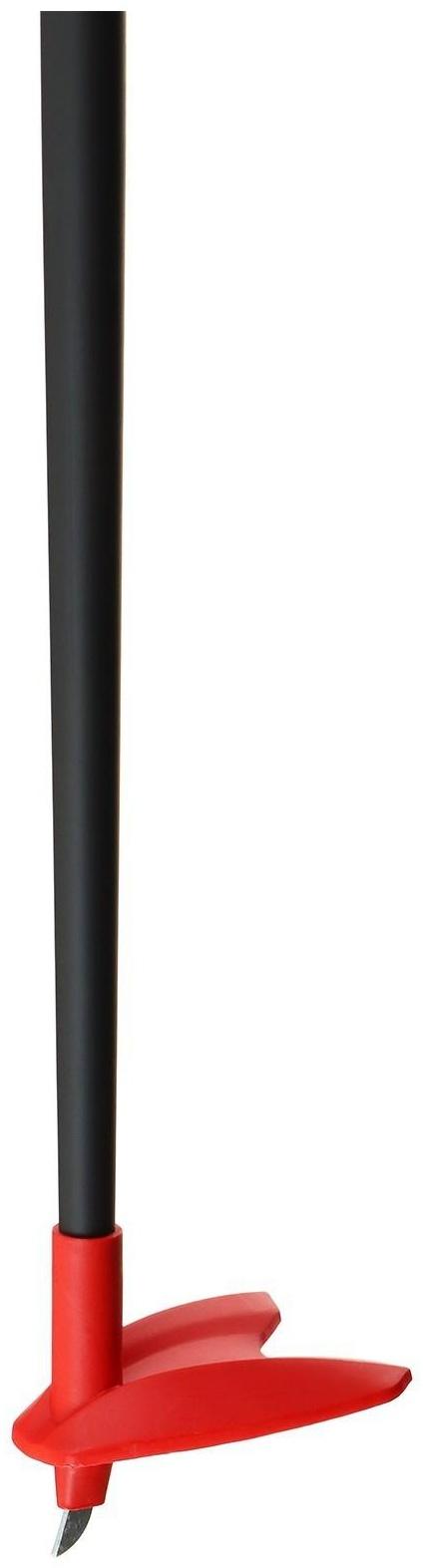 Комплект лыжный: пластиковые лыжи 185 см без насечек, стеклопластиковые палки 145 см, крепления NNN «БРЕНД ЦСТ», цвета микс