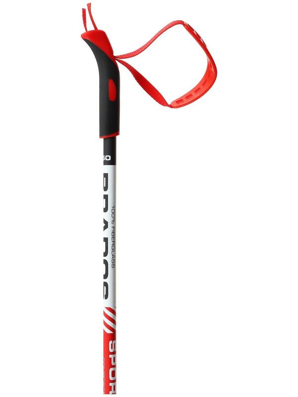 Комплект лыжный: пластиковые лыжи 185 см без насечек, стеклопластиковые палки 145 см, крепления NNN «БРЕНД ЦСТ», цвета микс