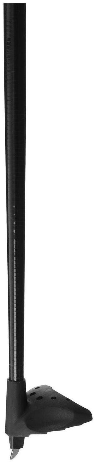 Комплект лыжный: пластиковые лыжи 195 см с насечкой, стеклопластиковые палки 155 см, крепления NN75 мм «БРЕНД ЦСТ Step», цвета микс