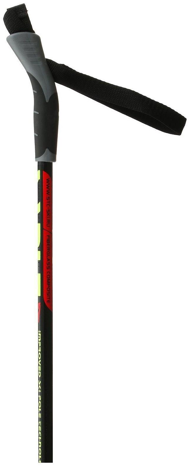 Комплект лыжный: пластиковые лыжи 170 см с насечкой, стеклопластиковые палки 130 см, крепления SNS «БРЕНД ЦСТ Step», цвета микс