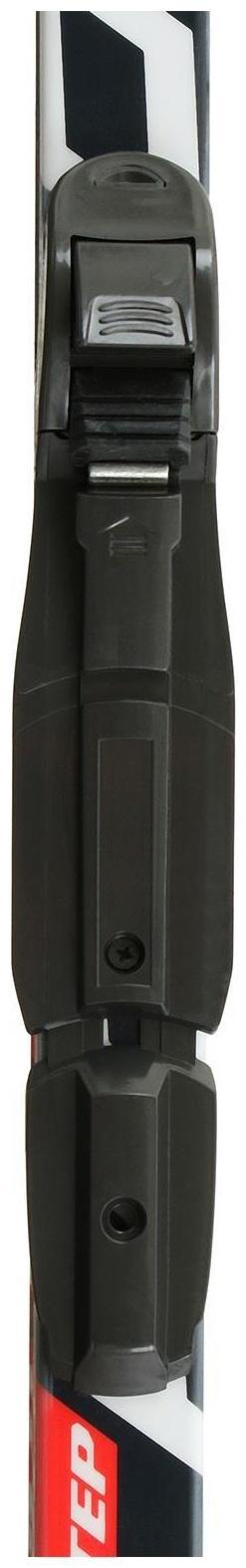 Комплект лыжный: пластиковые лыжи 170 см с насечкой, стеклопластиковые палки 130 см, крепления SNS «БРЕНД ЦСТ Step», цвета микс