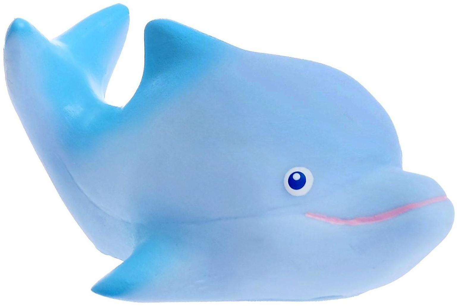 Резиновая игрушка «Дельфинёнок», микс, 1 шт.