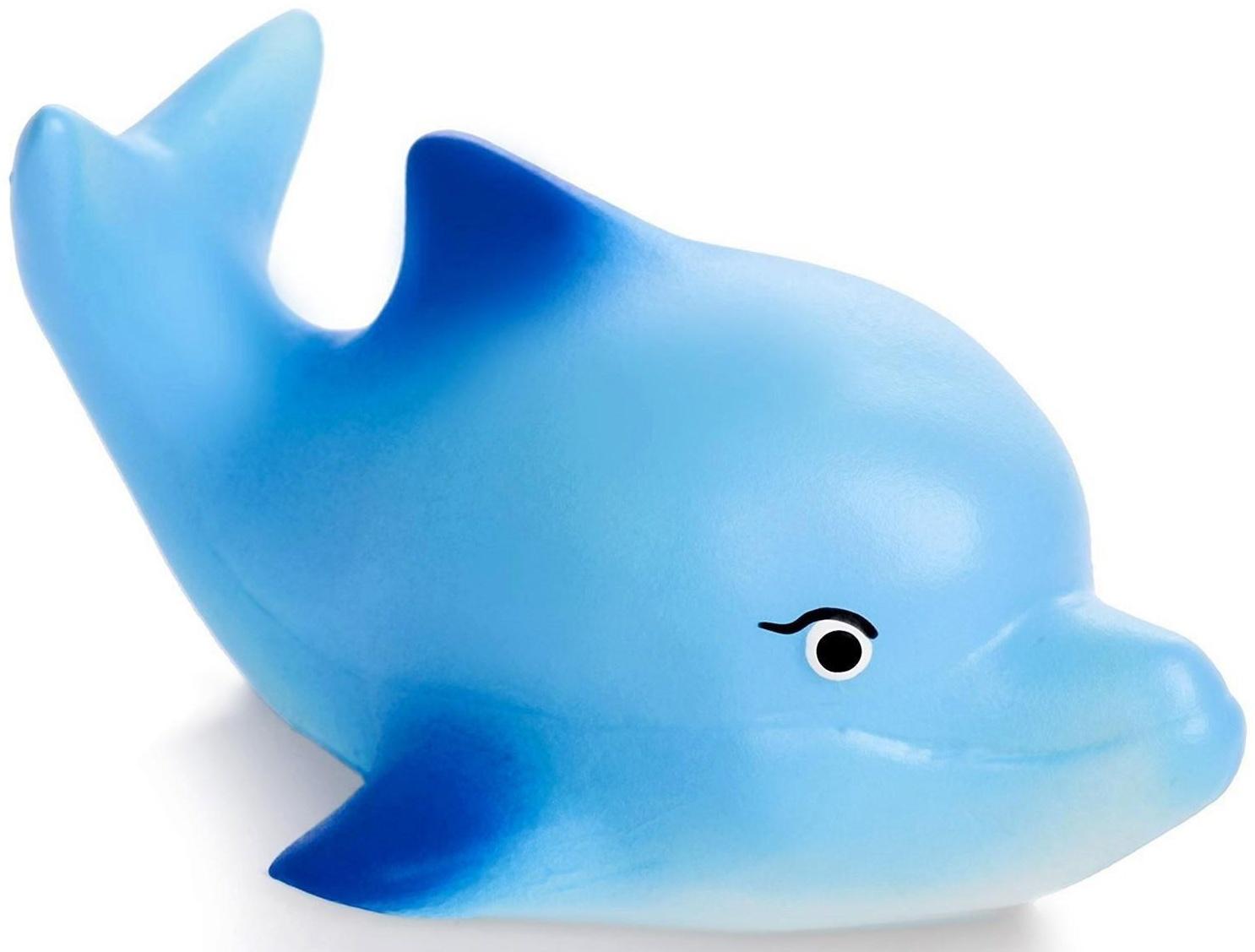 Резиновая игрушка «Дельфинёнок», микс, 1 шт.