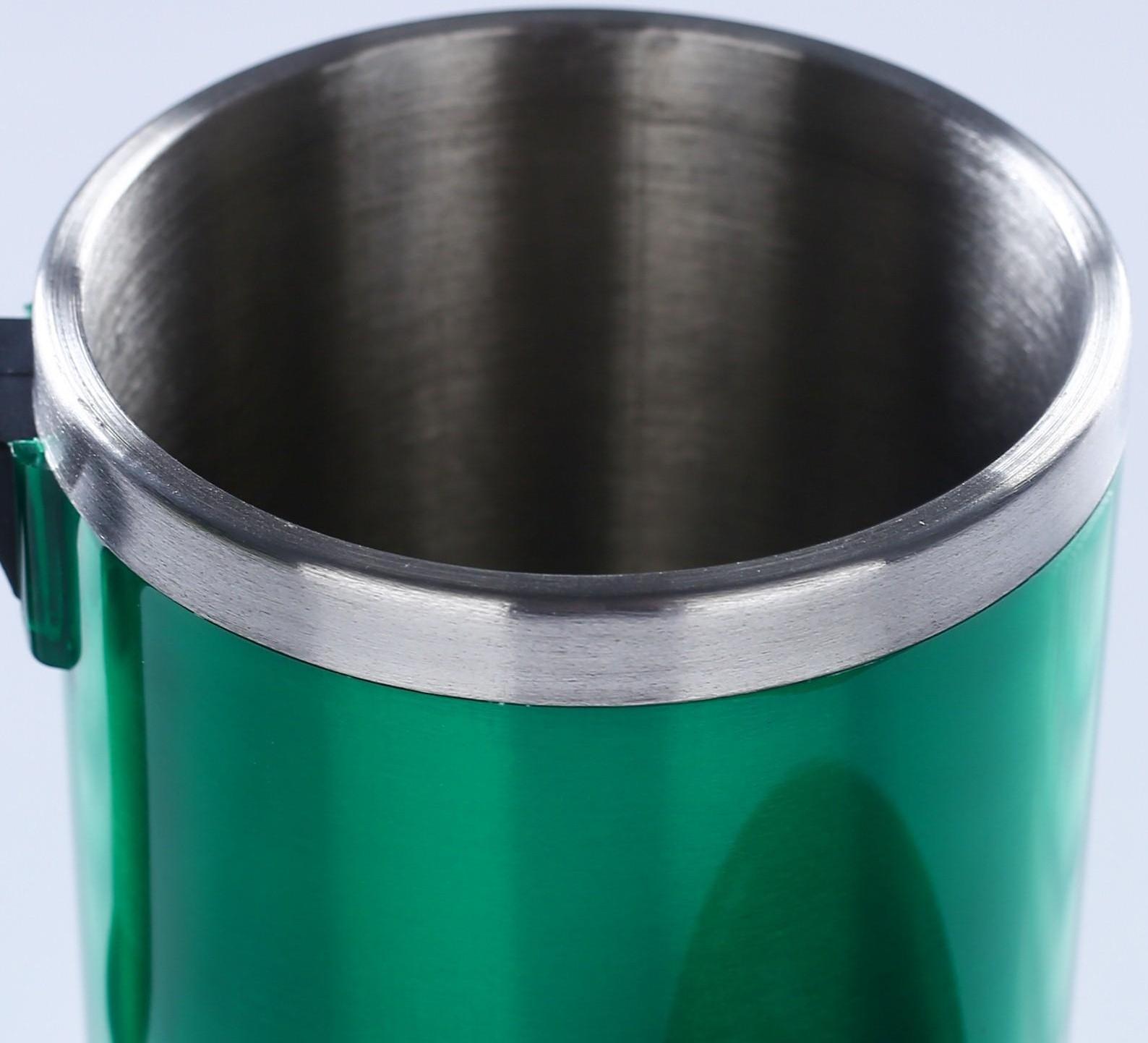 Термокружка, серия: Алтай, 450 мл, сохраняет тепло 2 ч, 11 х 12 см, зелёная