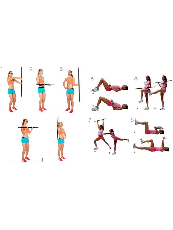 Бодибар 3 кг, длина 120 см