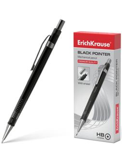 Карандаш механический НВ, 0.5 мм, ErichKrause Black Pointer