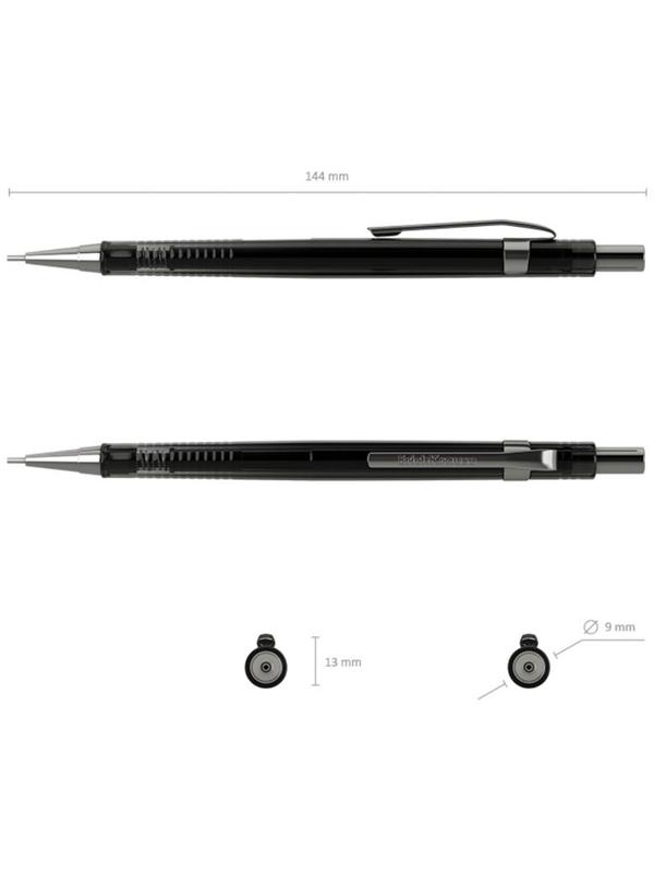 Карандаш механический НВ, 0.5 мм, ErichKrause Black Pointer