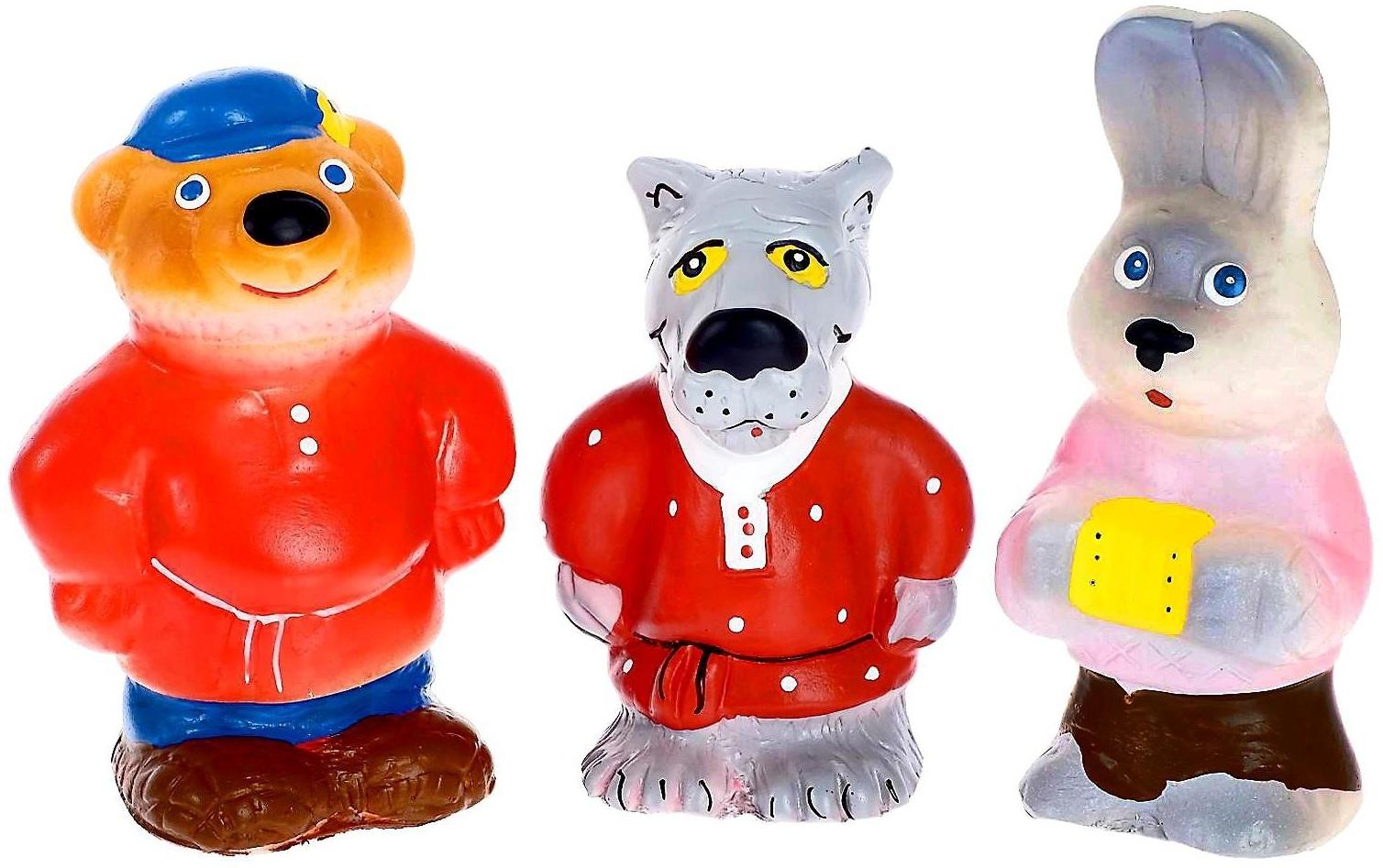 Набор резиновых игрушек «Колобок»